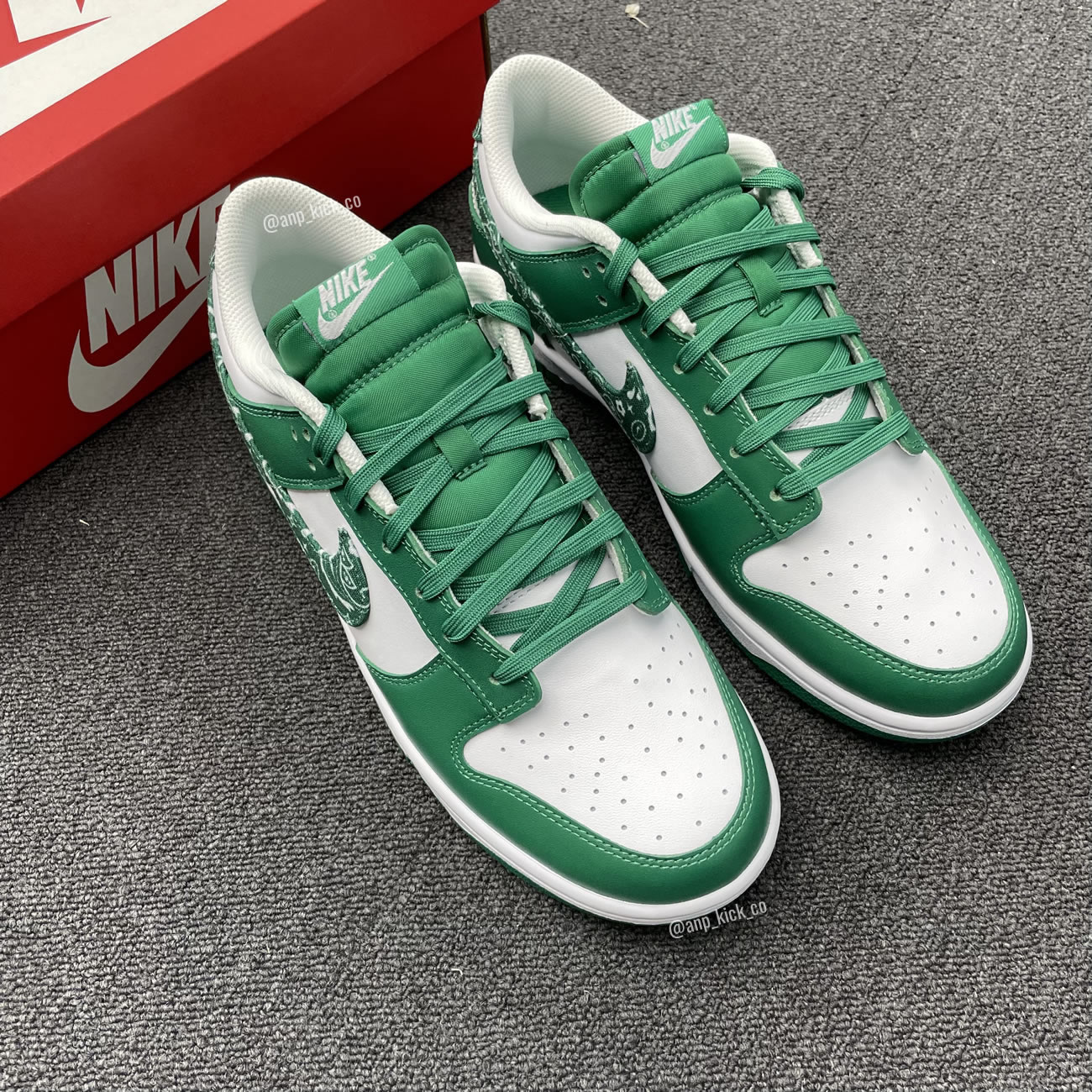 Nike Dunk Low Green Paisley Anpkick Dh4401 102 (5) - newkick.vip